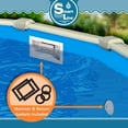thumbnail image 3 of SmartLine 12' x 20' Oval Solid Blue Overlap Above Ground Swimming Pool Liner, 48"/52" Height, 25 Gauge, 3 of 6