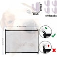 thumbnail image 5 of XIBUFE Mesh Dog Gate, Pet Gate Magic for Dogs Doggy Gates for Inside, 5 of 7