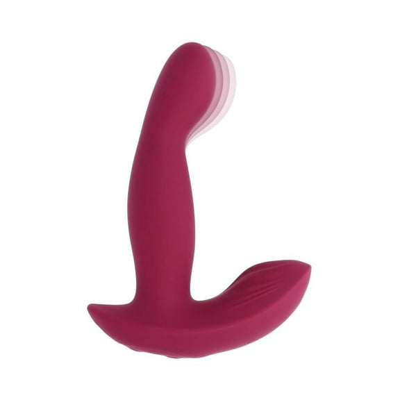 Evolved Come on Over Dual G-Spot Vibrator with Remote Control, Red