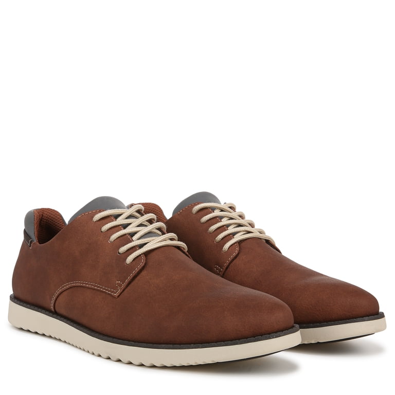 Dr Scholls Men\'s 10 Shoes Brown Leather Upper Casual Lace Up‎ Moc Toe Derby Amazon.com | Dr. Scholl main image 4
