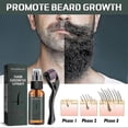 thumbnail image 3 of Beard Growth Spray Kit with Roller Extra Strength Hair Thickening Spray Fuller Facial Hair Growth, 3 of 5
