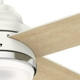 thumbnail image 3 of 59413-Casablanca Fans-Daphne - 4 Blade 9 Inch Ceiling Fan with Wall Control in Modern Style and includes 4 Motor Speed settings-Fresh White, 3 of 10