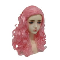 Pink Bridget Wig for Girl Halloween Cosplay Heat Resistant Hair Wig