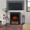 thumbnail image 4 of Real Flame Hollis 32" Electric Fireplace in Black, 4 of 6
