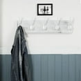 thumbnail image 4 of Coat Rack Wall Mounted Coat Hooks Wall Mounted \u\u Hole to Hole Large Coat Hanger Wall Hook Rack Hooks for Hanging Coats Hats Jacket Clothes Entryway Rustic s, 4 of 7
