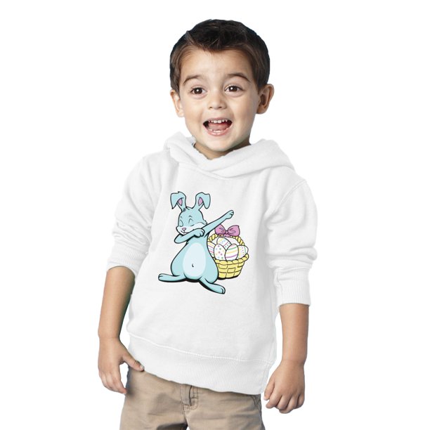 Dabbing Easter Bunny Hooded Sweatshirt for Kids - Toddler Pullover 2T 4T  5/6 - Christian Holiday Easter Hoodie for Boys for Girls - Walmart.com