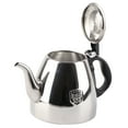 thumbnail image 3 of Tetera de acero inoxidable para estufa, tetera para té y cafe, resistente al calor, 1,2 l/1,5 l, color plateado, para hogar familiar, 3 of 7