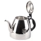 thumbnail image 3 of Tetera de acero inoxidable para estufa, tetera para té y cafe, resistente al calor, 1,2 l/1,5 l, color plateado, para hogar familiar, 3 of 7