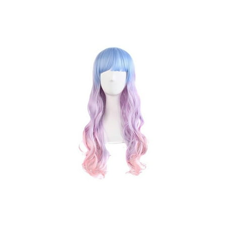 Multi-Color Wavy Mermaid Party Halloween Wig 26