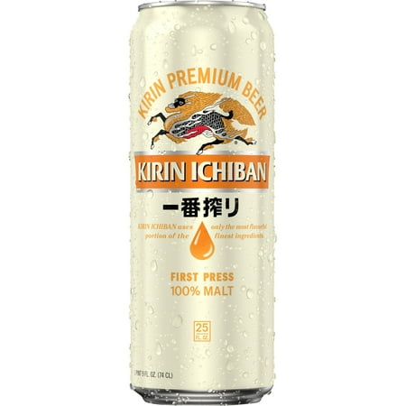 Kirin Ichiban Premium Beer, 25 fl. oz. 1 Aluminum Can