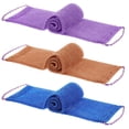 thumbnail image 1 of Miangastore Outil Exfoliant pour le Dos Nylon 3 Pcs 11.8X5.5In, 1 of 8