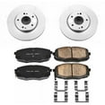 thumbnail image 2 of PowerStop Front Geomet Coated Brake Rotor and Pad Kit Fits: KIA Select Models CRK5911, 2 of 5