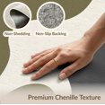 thumbnail image 6 of ODIKA 3'x5' Washable Accent Rug Olive Cream Abstract Geometric Design Elegant Flowing Contours with Minimalist for Bedside, Nursery Room, Pet Friendly & Non-Shedding, 6 of 7