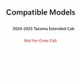 thumbnail image 4 of OEM Driver Left Side Quarter Window Quarter Glass Compatible with Toyota Tacoma Pickup 2-Door Extended Cab 2024-2025 Models, 4 of 6