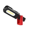 thumbnail image 1 of Luz de trabajo LED recargable, con rotación de 360 ​​grados y lámpara de antorcha COB XPE de 5 W con base magnética y gancho para el hogar Taller Camping Iluminación de bricolaje 1 pieza LingWen 8390614619531, 1 of 1