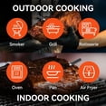 thumbnail image 2 of Meatmeet Pro WiFi Wireless Meat Thermometer, Smart App Monitoring, Unlimited Range, Ultra-thin Probe, IP67 Waterproof, Bluetooth Digital Meat Thermom, 2 of 8