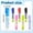 Black*10, variant on Thermal Paper Eraser, Qyaukm Water Based Thermal Ink Remover Pen with Box Cutter, Privacy Corrector for Labels, Packages & Documents, Liquid Redacting Marker with Small Blade