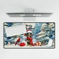thumbnail image 4 of Merry Christmas Dachshund Enjoys Woofmas Winter Xmas Holiday Desk Mat Full Keyboard Mouse Pad Wiener Dog Lover Gifts Idea Large Mousepad - 02022, 4 of 5