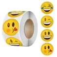 thumbnail image 1 of 1,5 Pouce 500 pcs par Rouleau 4 Conception de Style Facile Porté Autocollant de Récompense Incitative pour les Enseignants et les Mères, 1 of 5