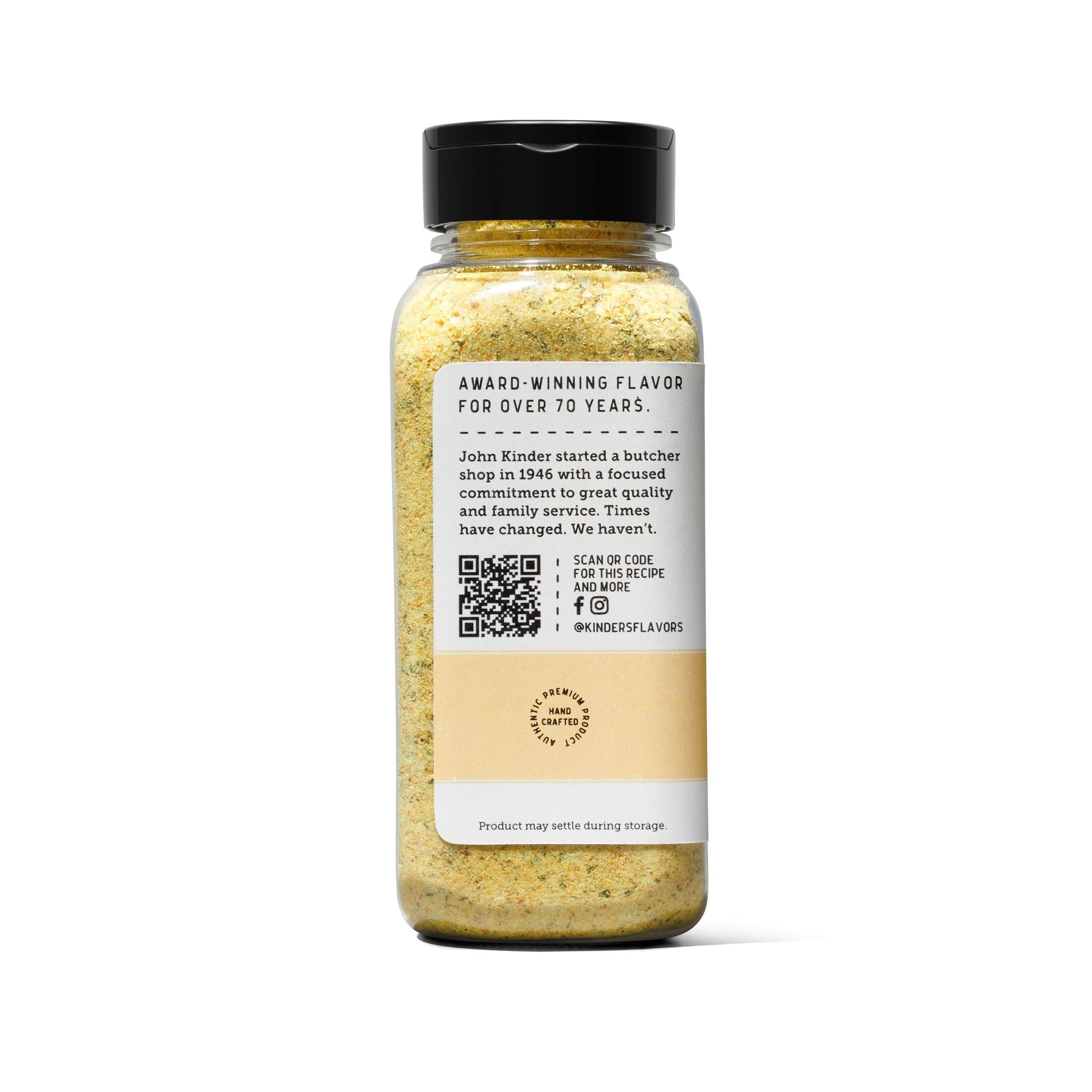 Kinder's Salt Blends Seasoning Buttery Garlic Salt, 6.2 oz