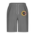thumbnail image 3 of Men's Plus Size Bermuda Shorts Independence Day Printed Summer Holiday Beach Casual Sport Sweatpant Fishing Short Pant, 3 of 4