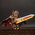 thumbnail image 2 of Medieval Round Table Knights Building Blocks Set, Warrior Berserk Style Action Figure Model, Compatible DIY Assembled Puzzle Bricks Toy, Collectible Gift for Kids & Hobbyists, 2 of 3