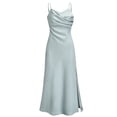 thumbnail image 1 of Vestido de verano 2023 con escote en V y tirantes finos para mujer, vestido de verano de color liso para mujer, vestido sexy sin mangas con escote en forma de corazón para fiesta de verano, 1 of 6