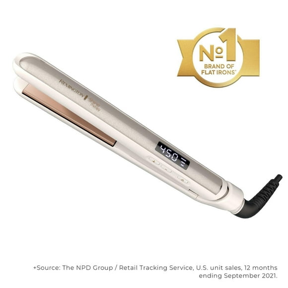 REMINGTON® SHINE THERAPYTM Argan Oil & Keratin Infused 1 Inch Hair Straightener/Flat Iron, S9511CDN