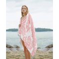 thumbnail image 2 of Pink Coral Beach Towels Oversized Super Absorbent, Coastal Nautical Ocean Starfish Conch Lightweight Bath Towel Quick Dry Sets For Bathroom/Pool/Rv Camping/Beach Play/Gym Room/Picnic 35"x70", 2 of 8