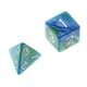 thumbnail image 4 of de dados acrílicos de 7 matrices, colores dobles con números (D4 / D6 / D8 / D10 / D12 / D20) para suministros RPG Yotijar  Juegos de mesa de dados poliédricos, 4 of 5