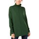 thumbnail image 1 of Eileen Fisher suéter con costura central para mujer, verde, pequeño, 1 of 1