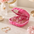 thumbnail image 1 of Compartmentalized Jewelry Storage Box Portable Storage Box For Earrings Necklaces Rings And Medicines When Traveling, 1 of 6