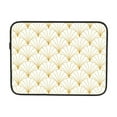 thumbnail image 7 of Vintage Gold Geometric Texture 13 inch Portable Laptop Sleeve Compatible with MacBook Air Notebook Computer Case for Men Women College School Students, 7 of 7