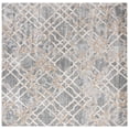 thumbnail image 2 of Safavieh Isabella Trena Trellis Area Rug, Silver/Ivory, 6'7" x 6'7" Square, 2 of 10