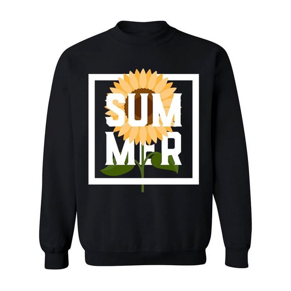 The Summer Sunflower Sweatshirt Women -Image by Shutterstock, Female Large