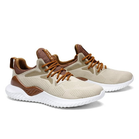 

Men Running Shoes Lightweight Non-Slip Sneakers Breathable Mesh Sport Shoes 40