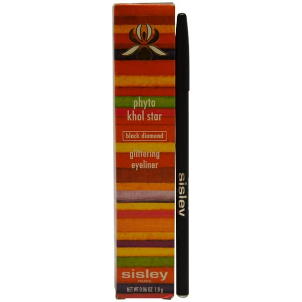 straf Ledsager Jeg klager Sisley Phyto Khol Star #1 Black Diamond Glittering Eyeliner Pencil -  Walmart.com