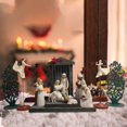 thumbnail image 5 of ⚡ Big Sale ! Willo W Tree Figures With The Three Wisemen Plus 17 Piece Set, 5 of 5