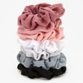 thumbnail image 3 of Claire's Hair Scrunchies for Teen Girls and Kids - No Damage Hair Tie for Fun and Fashion - Multi-Color - 7 pk, 3 of 3