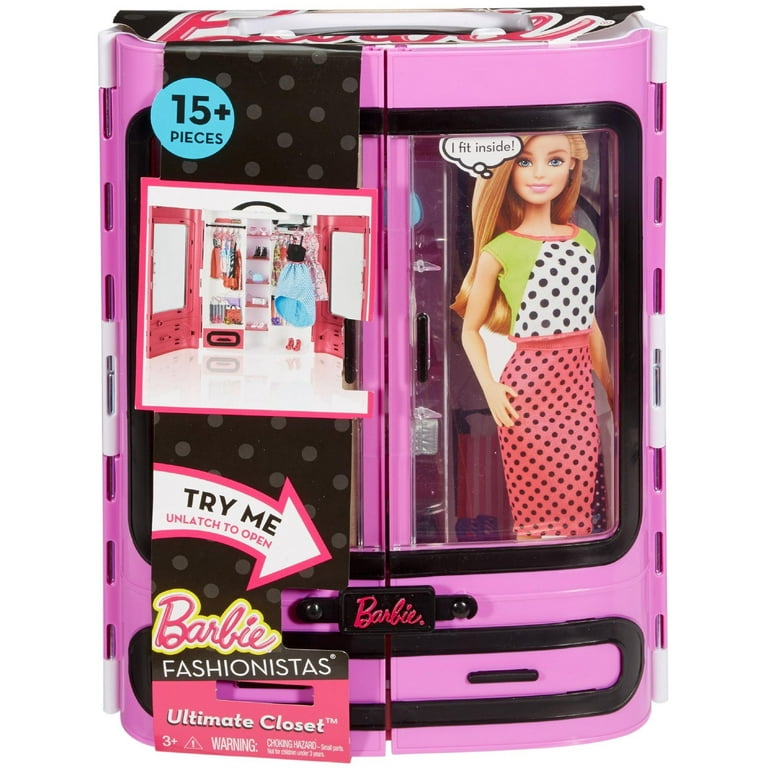  Barbie Fashionistas Ultimate Closet, Purple : Toys & Games