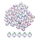 thumbnail image 1 of Uxcell 50PCS Gemas de lágrima de acrílico plano de 13x18mm, strass artificiales para manualidades DIY, multicolor, 1 of 7