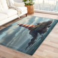 thumbnail image 1 of Lighthouse Area Rugs for Bedroom Living Room - 6x8 ft - Sea Carpet for Home Decor - Nautical Patterned Decorative Indoor Large Rug - Washable & Soft & Non Slip & Low Pile Z&0488, 1 of 7
