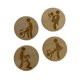 thumbnail image 1 of Posavasos Divertido De Madera Maciza Para Adultos Cateissary HA036202-00, 1 of 6