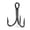 Black Nickel, variant on VMC 9626 4X Treble 25PK Black Nickel, 4,0 Hooks