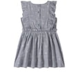 thumbnail image 2 of Calvin Klein Grey Toddler Girls Ruffled Heart Dress, 2T, 2 of 2