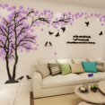thumbnail image 1 of Pegatinas De Pared De Árbol 3D - Diy Árbol Y Pájaros Calcomanías De Pared Familia Pareja Árbol Pegatinas Murales Decoración De Pared Para Guardería Sala De Estar Dormitorio Tv Fondo Hogar, 1 of 5
