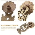 thumbnail image 3 of MERRYHAPY 2Ud Pomos Metálicos Para Puertas Y Muebles Estilo Chino Elegante Y Duradero, 3 of 4