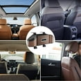 thumbnail image 2 of Car Seat Back Organizer Car Storage Bag Behind The Seat Back Seat PU Leather Storage Bag Car Organizer Pocket Multipurpose Car Accessories Foldable Seat Organizer for Tr, 2 of 7