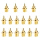 thumbnail image 1 of 16 clavos de repuesto para zapatillas de atletismo, clavos de metal prácticos para adultos. Uñas cortas doradas, 1 of 9