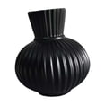 thumbnail image 1 of Jarrón minimalista nórdico decorativo, jarrón decorativo, arreglo floral para escritorio, negro M, 1 of 9